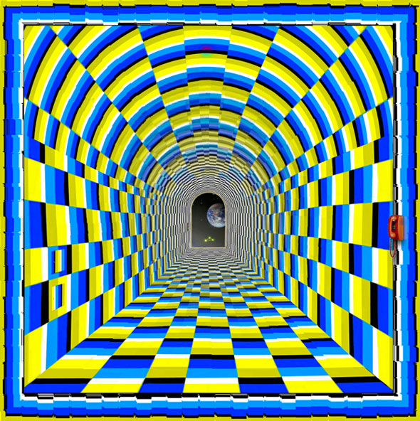 3d optical illusion
